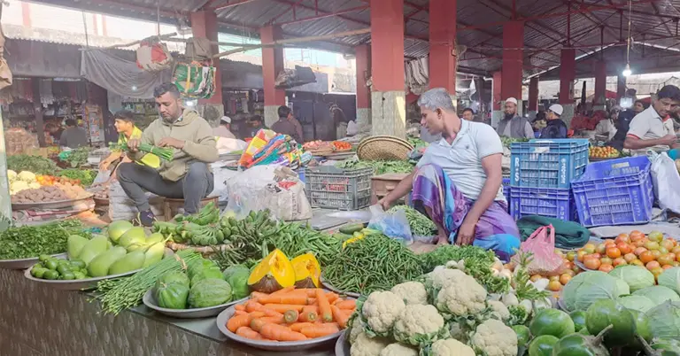 কুষ্টিয়ার সবজির বাজার